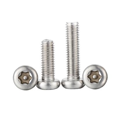 China Direct m5 1/4-20 stainless steel m5 1/4-20 automotive pan t9 pan cnc 316 cnc machine head anti-theft machine screws Pan China factory parts security machine screw for sale