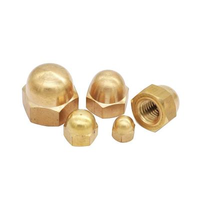 China Chinese Heavy Industry Factory High Quality DIN1587 Brass Cup Nut zu verkaufen