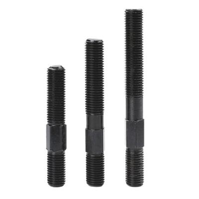 China Popular General Industry Fastener Carbon Steel With Spring And Flat Washer And Double Bolt End Screw Assembly for sale