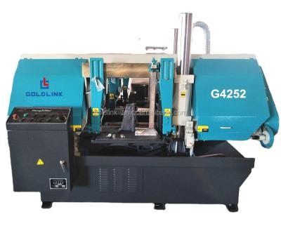 China Metal cutting G4252 / G4250 horizontal semi automatic metal cuttiing strip saw machine for sale