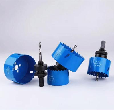 China Bimetallic Plywood HSS Metal Drill Bit Wood Bore Hole Saw for sale