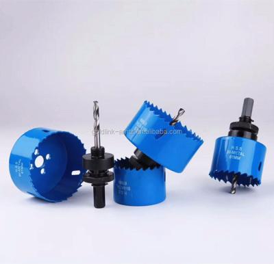 China Metal HSS Bimetal Hole Saw Circular Hole Drill Saw for sale