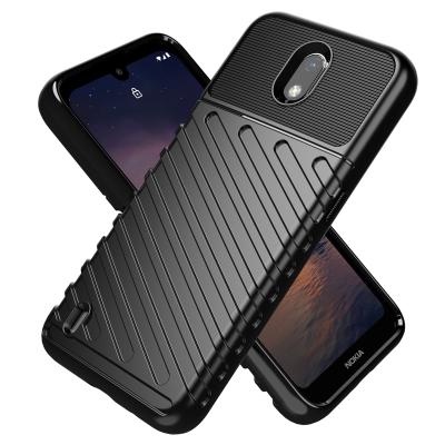 China Slim Rugged Slung Full Protection TPU Cross Grain Phone Case For Nokia 8.3 Nokia 5.3 for sale