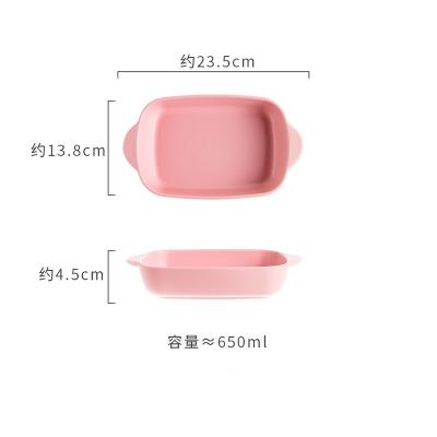 China Creative Color Household Ceramic Cooking Bowl Viable Ceramic Nordic Style Underglazed Middle Sizes Manufacturers Direct Sales LOW MOQ for sale