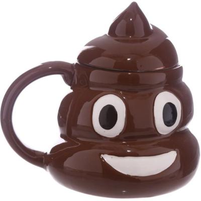 China Viable Tower Poopy Ceramic Coffee Mug With Lid For Ecommerce Store Gift Shop With Color Box Packing for sale