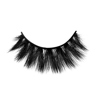 China Factory direct wholesale natural soft tapered mink 3d eyelashes tapered eyelashes private label for sale