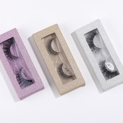 China Natural Reusable Long 3D False Mink Lashes False Eyelashes With Long Lashes Grafted Mink Lashes for sale