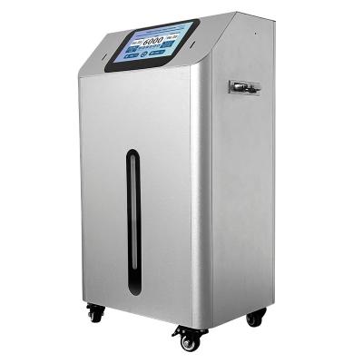 China Health Care 6000ml Hydrogen Inhalation Machine with Touchscreens and DuPont Proton Exchange Membrane Te koop