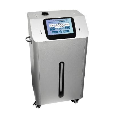 China Touchscreens All in One Hydrogen Inhalation Therapy Machine 99.99% Output Hydrogen Purity Customizable Logo 6000ml/min Te koop