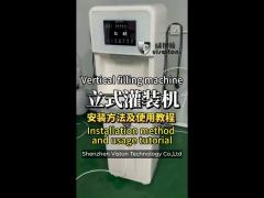 viserton 75 gpd vertical hydrogen rich water purifier dispenser with ro system