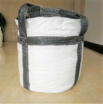 China 100% Virgin PP bulk bag/big ton bag/ jumbo bag for packing sand,cement,potato 5:1 safety factor bulk bag FIBC Te koop