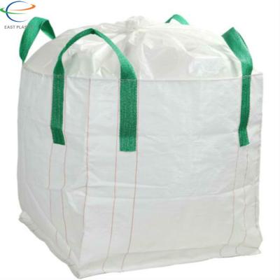 China China Factory price 100% new material 1 ton 1.5 ton PP bulk bag woven big bag jumbo bags FIBC Te koop