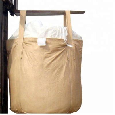 China PP Material 1Ton Big Bag 1000kg-2000kg Long Lifespan Polypropylene Jumbo Storage Bags Te koop