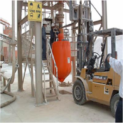 中国 Heavy duty PVC Reusable bulk Bag for Oil industry Petroleum exploitation to store bentonite and barite 販売のため