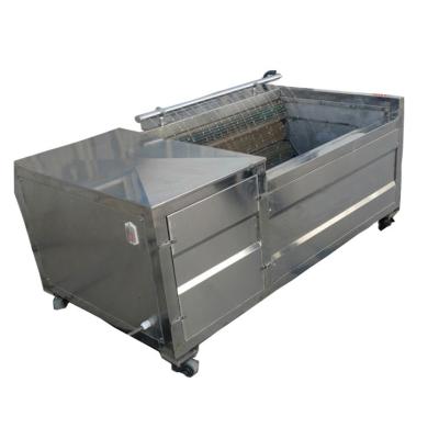 China Supermarkets Cheapest Fruit And Vegetable Washing Vegetable Cleaning Potato Washing Peeling Machine Stainless Steel for sale