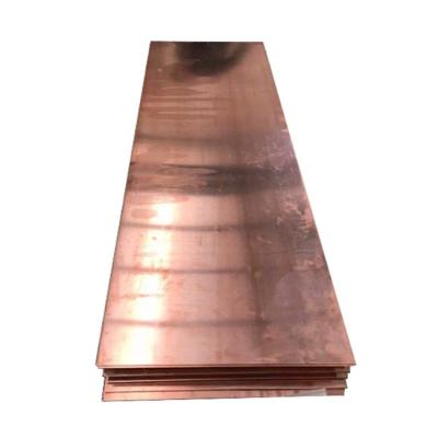 China Low Price Industrial Export Supplies T2 T1 Copper Roof Sheet 1mm C1100 C1220 C1200 Pure Copper Roof Sheet Price for sale