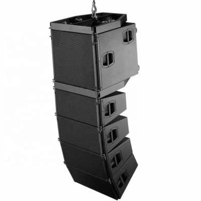 China Good Quality Line Array 1:1 EZCast V8 V8 Speaker 3 Way Array Wood Body Super Array for sale