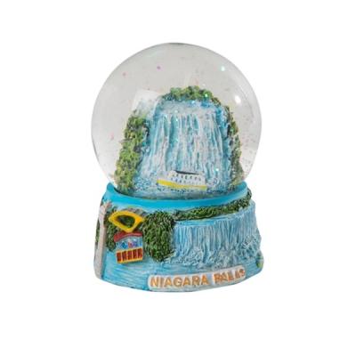 China Europe Customized Wholesale Resin Snow Globe Opens Niagara Falls Travel Interior Souvenirs Modern Home Decorations for sale