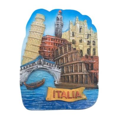 China Europe Italy Fridge Magnet Travel Souvenir Gift Collection Craft Fridge Decoration for sale