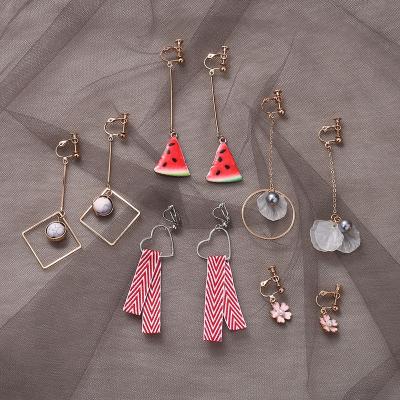 China Fashion Hot Cheap Trendy Crystal Earring Mix Fashion Earring Stick Discount Earring In Assorted Design for sale