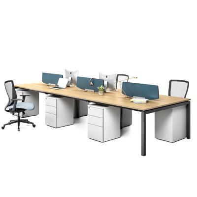 China Simple And Modern Office Staff Furniture Desk Work Drawer Screen for sale