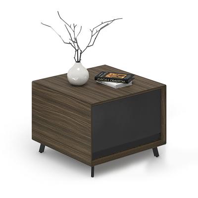 China Wholesale Modern Design Home Center Drawer Wood Frame Base Coffee Table for sale