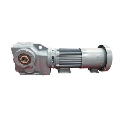 China Cement Dongtai Company 3 Stage Transmission Helical-Bevel Stable Flanged Gear Motor With Output Torque Up To 50,000 Nm for sale