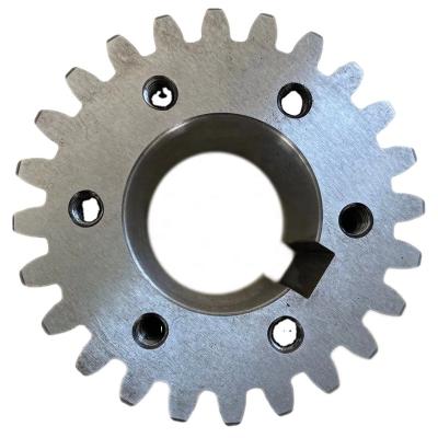 China Transmission Gearbox CNC Machinery Stainless Steel Spiral Cylindrical Spur Gear For Reducer for sale