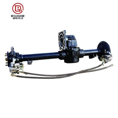 China China Electric Golf Car Electric Tricycle / Rickshaw Rear Axle Set For 5 Seats for sale