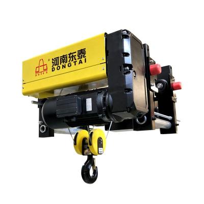 China Lifting Goods or Labor as Overhead and Gantry Crane Hoisting Electric Hoist System Mini Electric Winch Wire Cable Hoist Overhead Crane Lift with Remote Control for sale