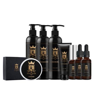 China Moisturizing Private Label Beard Serum Treatment Soften Beard Grooming Kit for sale