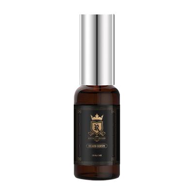 China Moisturizing Organic Beard Care Serum Private Label Leave In Formula To Tame To Frizz Smooth Nourishing Beard Serum For Men for sale