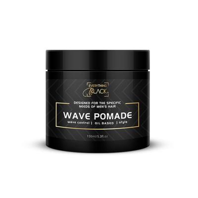 China Wholesale OEM Organic Oil Based Wax Natural Strong Men's Hair Hold Hair Wave Pomade 360 for sale