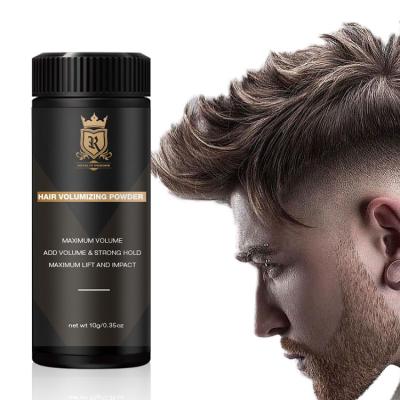 China 10g Organic Custom Texture Hair Volume Powder Men's Hair Products Matte Effect Styling Powder With Natural Strong Hold for sale