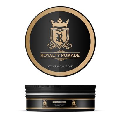 China Organic Custom Plant Hold Hair Wax Shine Look Strong Pomade For Men Hair Styling Products for sale