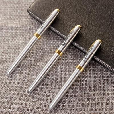 China Promotional Pen Stainless Steel Ballpoint Pen Luxury Personalized Signature Ballpoint Pen With Custom Logo for sale