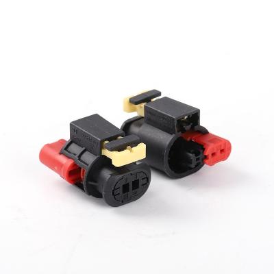 China For all kinds of autos 2 pin way female male waterproof automotive connector 284556-1 for sale