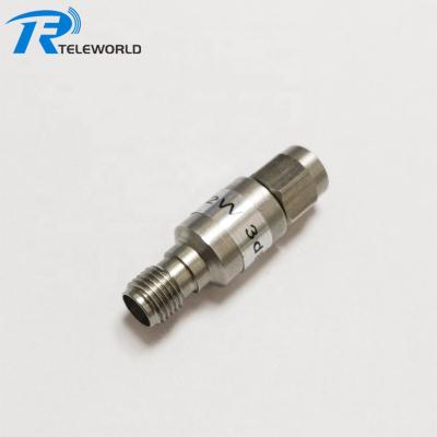 China Bidirectional fixed 1-30dB 6GHz 8GHz 10GHz 12Ghz 18GHz microwave 2W SMA RF attenuator for sale