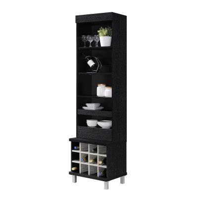 China Other Wine Cellar Shelves Hot Selling Wooden Floating Wine Shelf With Wood for sale