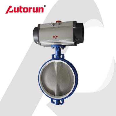 China General Pneumatic Double Acting Actuator Butterfly Valve for sale