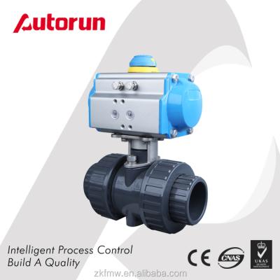 China General China Wenzhou Manufacturer Plastic Motorized PVC Ball Valve for sale