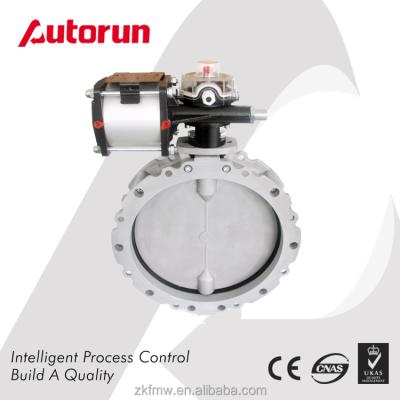 China General Pneumatic Cement Powder Butterfly Valve for sale