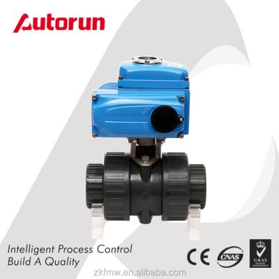 China General Electric Interlocked PVC Plastic Ball Valve for sale