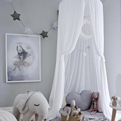 China 2021 Folded Children's Tent Chiffon Baby Crib Mosquito Nets Dome Tent Bed Curtain Home Decoration for sale