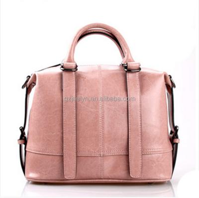 China TOGGLE BAG fashion designer vintage bag fashionable genuine leather handbags polished leather women bags for sale