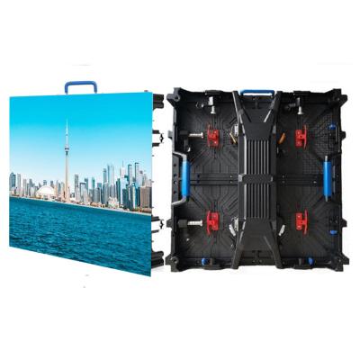 China Stage 500*500mm outdoor led cabinet p3.91 rental screen , P3.91 led display screen die cast aluminum cabinet advertising video wall for sale