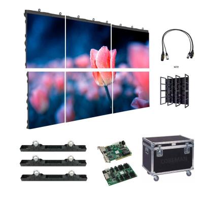 China P3.91p4p3 Indoor Outdoor Indoor Advertising Hd 2020 P4.8 Led Wall Billboard Rental Screen for sale