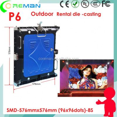 China Indoor/outdoor led module p6 p5, panel 128x128 p6 96x96 led pixel module cabinet, cabinet diy unit led screen rental use for sale