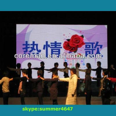 China step use alibaba.com in russian language flexible led video display/indoor video led display for sale