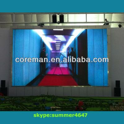 China Indoor& outdoor led matrix 32x64 p10 rgb stage led video screen for sale